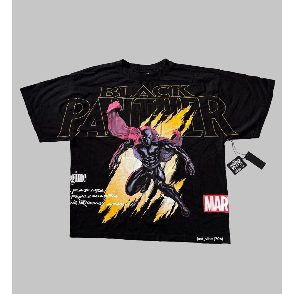 Civil Regime x Marvel Hero Elite Series Black Panther Men’s Size XL NWT